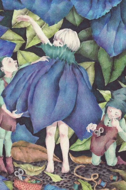 Il popolo dei boschi, illustrazione di Alessandra Murgia