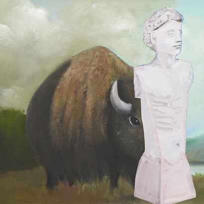 Emo Verkerk, Terminus (detail), 2018. Courtesy of Galleria Massimo Minini 