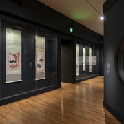 Qi Baishi, Inspiration in ink, exhibition view. Courtesy of Museum of Fine Arts Boston