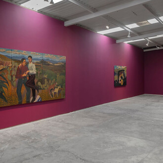 Ángel Cammen, Salaverna, exhibition view. Courtesy of OMR Gallery