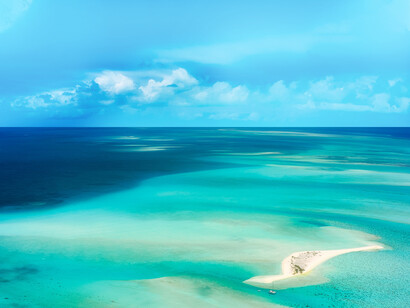 In the warm waters of the Indian Ocean; Mauritius and the Isle aux Aigrettes