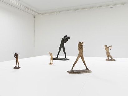 George Minne, Le fils perdu, vue d'exposition. Avec l'aimable autorisation du Museum Dhondt-Dhaenens