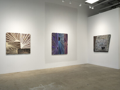 Nathan Randall Green, Full of song, exhibition view. Courtesy of Erin Cluley Gallery 