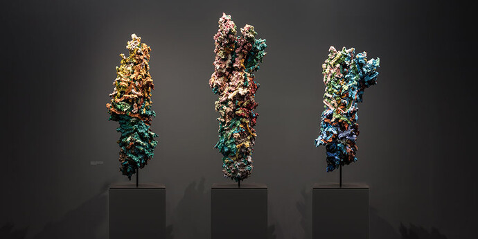 Glenn Brown. Courtesy of 	Gagosian Gallery