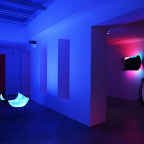 Daniel Canogar, Exhibition view. Courtesy of Galería Max Estrella