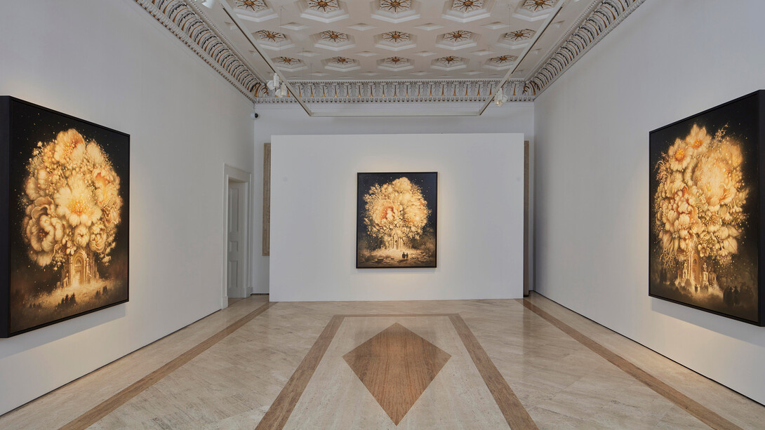 Stephen Appleby-Barr, Mesocosmos, exhibition view. Courtesy of Robilant+Voena Gallery