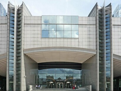 The European Parliament building in Brussels, Belgium: a symbol of integration — and of the tensions between sovereignty and supranational rule