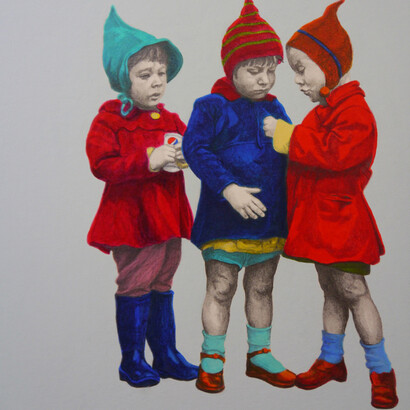 Are You Sure? by Patti Yuill, 31 cm x 27 cm