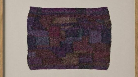 Sheila Hicks, Rossignol / Nightingale - The Night Birds Song, 2002, Cotton, wool, steel, fibre, 32 x 26 cm