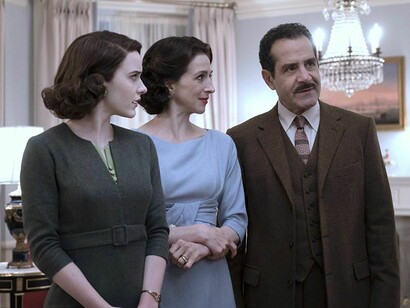 Miriam con sus padres