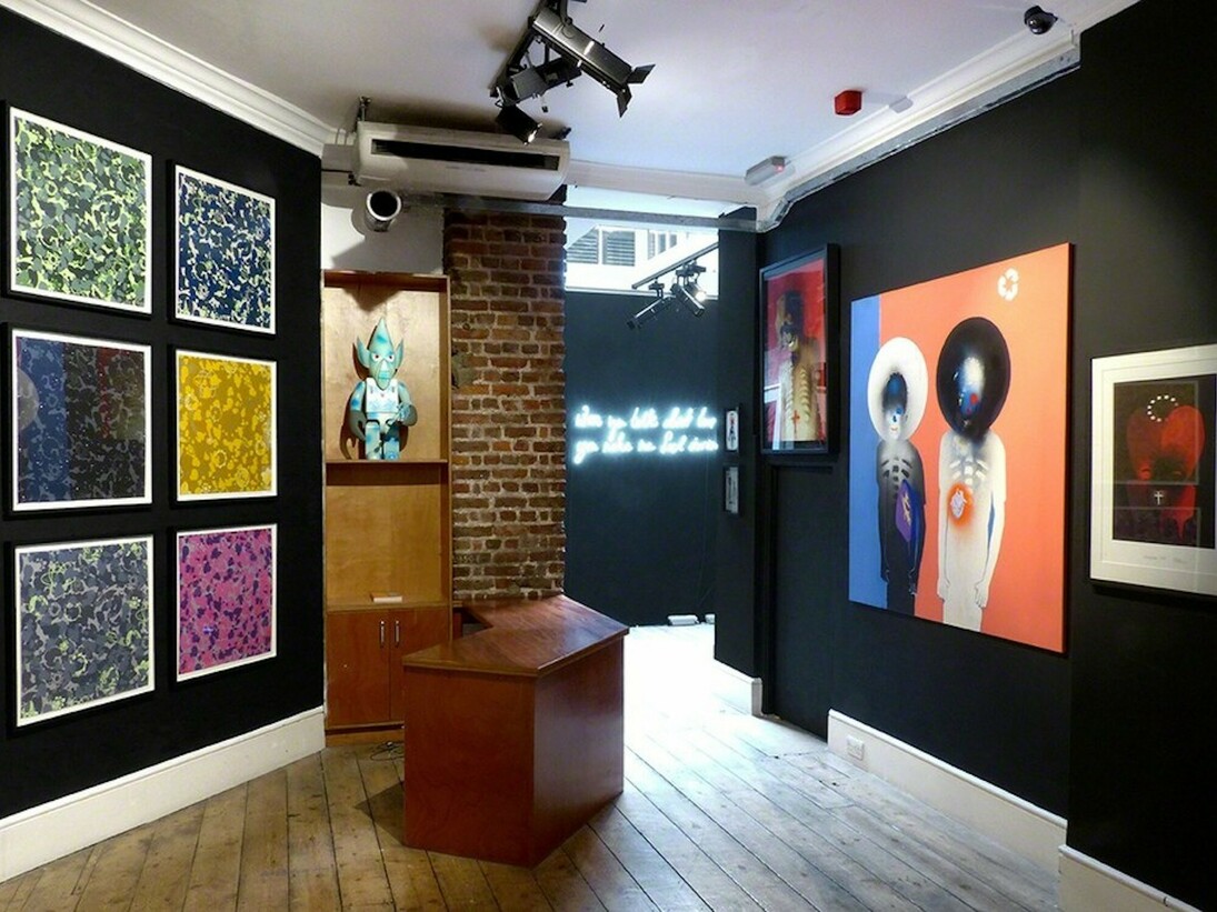 James Lavelle, Exhibition view. Courtesy of Lazarides Rathbone