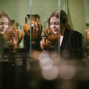 Verschiedene künstler, Das wunderbare in der kunst und art der alten, ausstellungsansicht. Mit freundlicher Genehmigung des Albertinum Museums