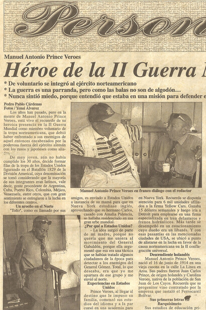 Un héroe de la Segunda Guerra Mundial