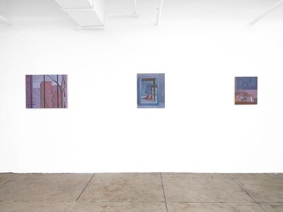Lily Taylor, Left open, exhibition view. Courtesy of Monya Rowe Gallery