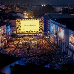 Lorcano Film Festival, Piazza Grande, Lorcano, Svizzera. Cortesia del Locarno Film Festival