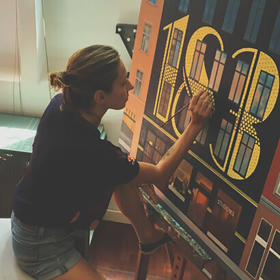 Marta Mez al lavoro