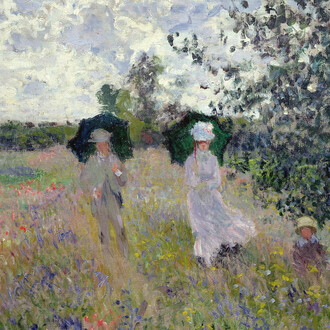 Claude Monet (1840-1926)
Passeggiata ad Argenteuil, 1875
Olio su tela, 61x81,4 cm
Parigi, Musée Marmottan Monet, dono Nelly
Sergeant-Duhem, 1985
© Musée Marmottan Monet, Paris / Bridgeman
Images