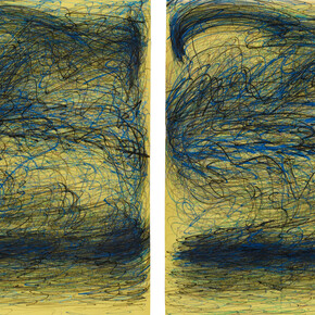 Nnena Kalu, Drawing 8, 202. Courtesy of Sutton Gallery