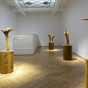 Pablo Atchugarry, Scolpire la luce, vista della mostra. Cortesia di Contini Art Gallery