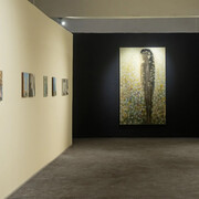 Ibrahima Kévé Mbaye, Découverte #1 : à l'heure de Dakar, vue d'exposition. Avec l'aimable autorisation de la Galerie Selebe Yoon