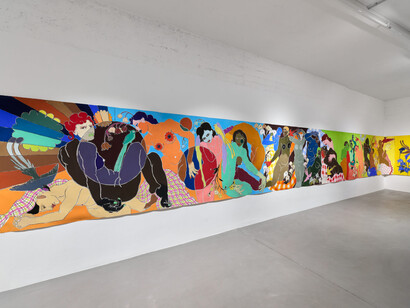 Amparo Viau, Un secreto se apaga entre mis manos, exhibition view. Courtesy of ArtNoble Gallery