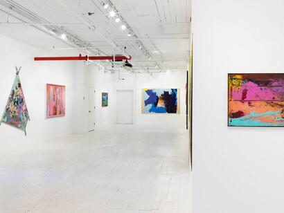 Joe Overstreet. Courtesy of Eric Firestone Gallery