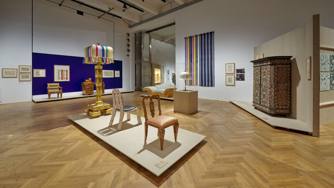 Peche pop, exhibition view. Courtesy of Museum für angewandte Kunst