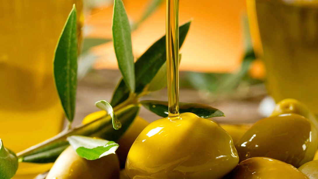 Aceite de oliva y aceitunas