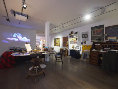 Ian’s rooms: behind the eyes of a collector, exhibition view. Courtesy of gallery rosenfeld