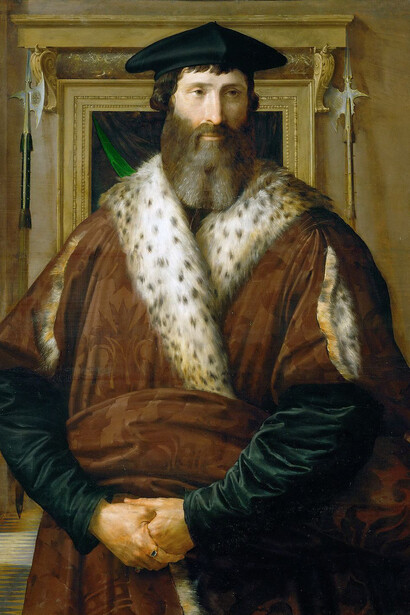 Parmigianino, Ritratto di Malatesta Baglioni