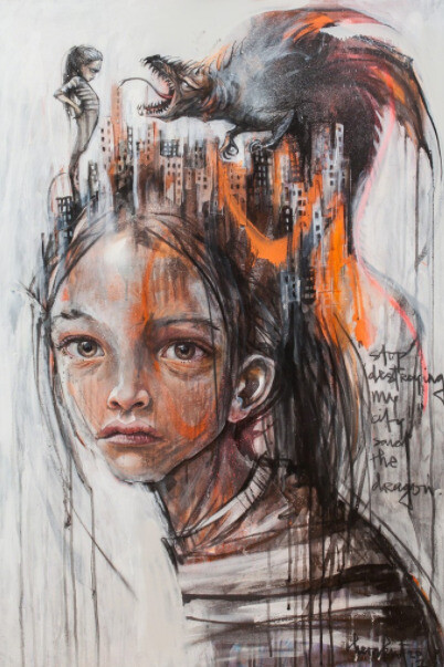 Sad but Happy. Courtesy of StolenSpace Gallery