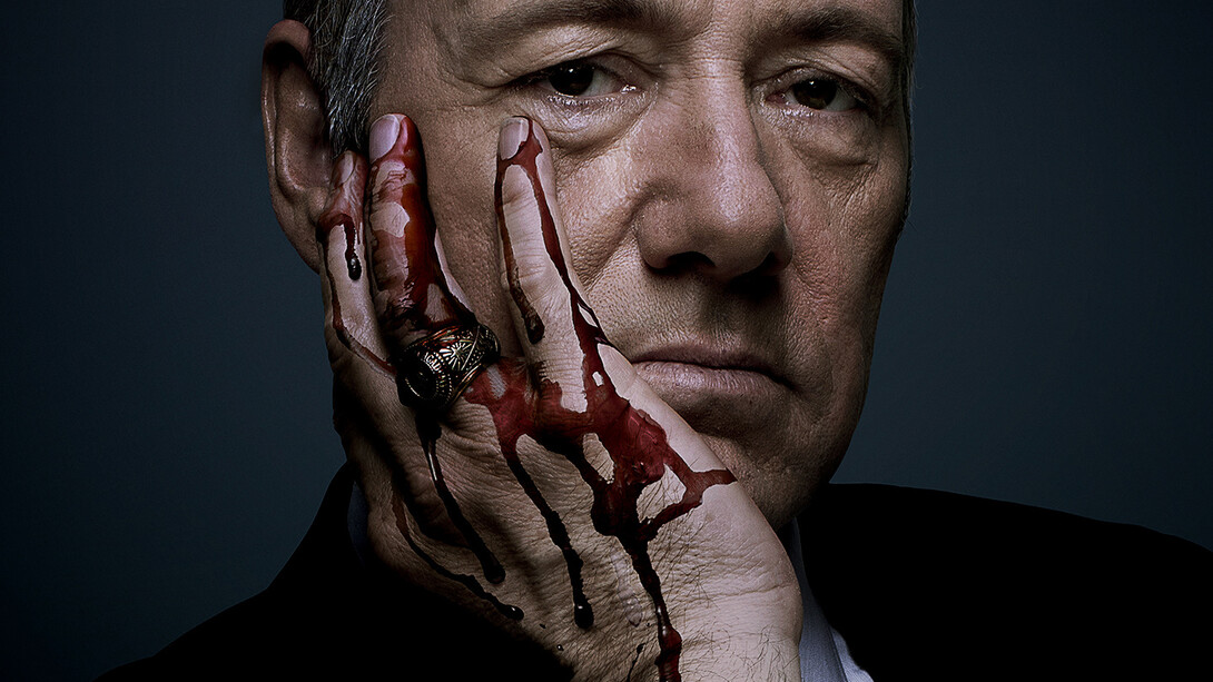 Kevin Spacey en su papel de Frank Underwood