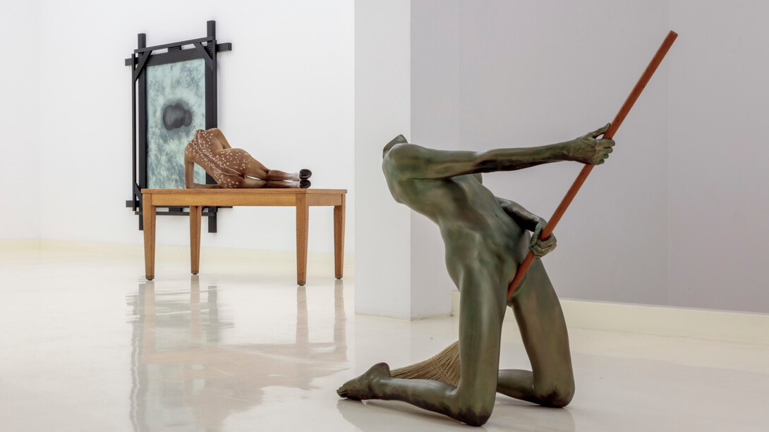 Isabelle Albuquerque, exhibition view. Courtesy of Nicodim Gallery