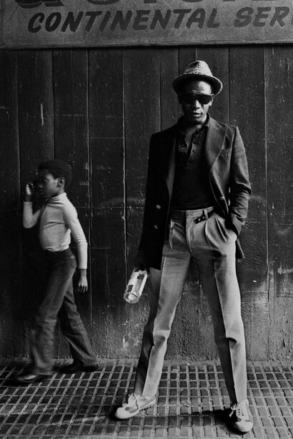 Bagga, vocalist with Matumbi, Hackney, London, 1978. Copyright Syd Shelton