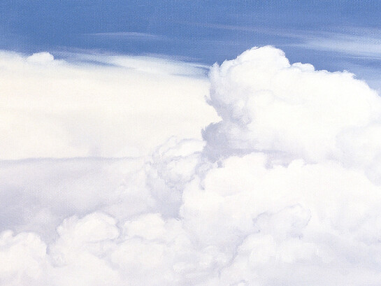 Ilustración dibujada a mano por el artista Craig Kodera. «A la caza de tormentas». 1 de enero de 1989. Archivos Nacionales de College Park, Maryland, EE.UU.