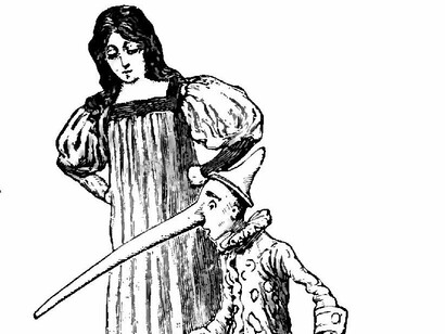 Pinocchio e la fata, illustrazioni originali da "Le avventure di pinocchio, storia di un burattino", Carlo Collodi, Firenze, 1902, disegni di Carlo Chiostri