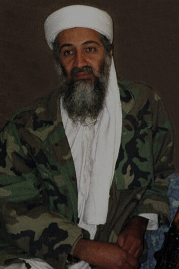 Osama bin Laden sits with his adviser Ayman al-Zawahiri during an interview with Pakistani journalist Hamid Mir