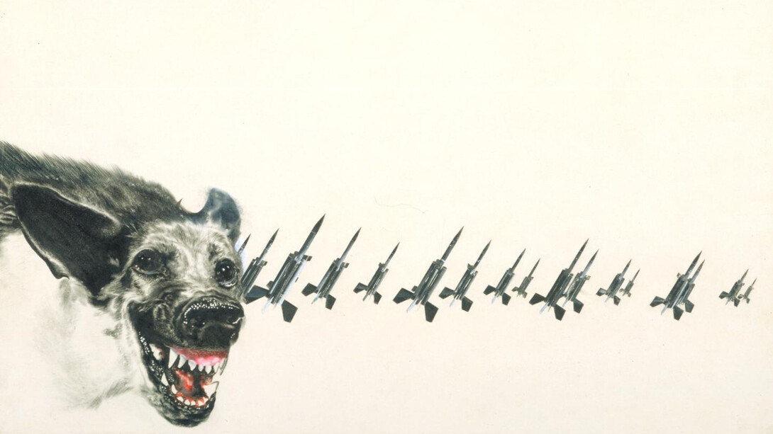 Colin Self, Guard Dog on a Missile Base, 1965 © The Artist/Tate Gallery