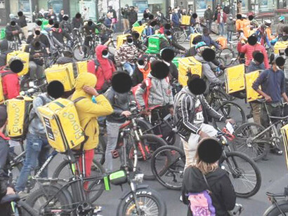 La realtà dei rider era fino a poco tempo fa scarsamente conosciuta fatta di sfruttamento e lavoro a cottimo