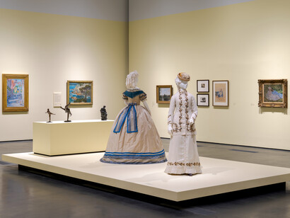 Various artists, Collecting impressionism at LACMA, exhibition view. Courtesy of Los Angeles County Museum of Art