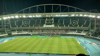 Estadio Olímpico Nilton Santos, no Rio de Janeiro, Brasil