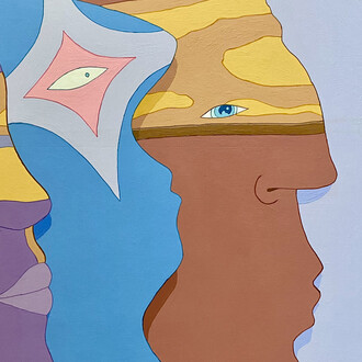 Deca, Looking forward, 2024. Courtesy of Bitfactory Gallery