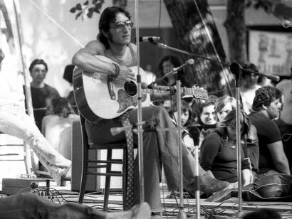 Claudio Rocchi sul palco