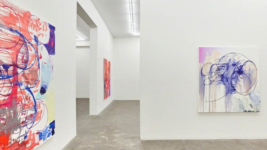 My Lips are Blue for You. Courtesy of Praz-Delavallade