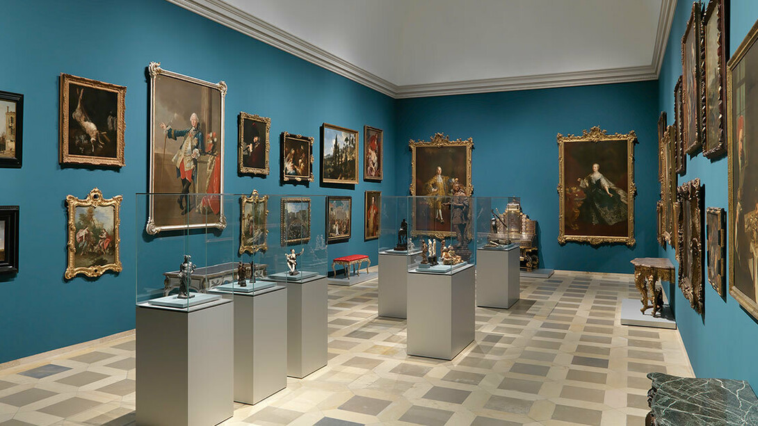 Renaissance, baroque, enlightment, exhibition view. Courtesy of Germanisches Nationalmuseum