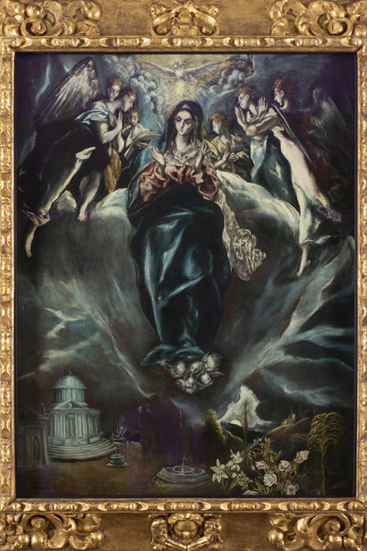 El Greco y Manuel Theotokópoulos, La Inmaculada Concepción, hacia 1608-1614. Cortesía del Museo Thyssen-Bornemisza