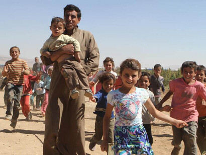 Los niños no pierden la sonrisa pese a la cruda realidad que viven