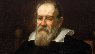 Inventor do telescópio, retrato de Galileo Galilei, 1636, pelo pintor Justus Sustermans