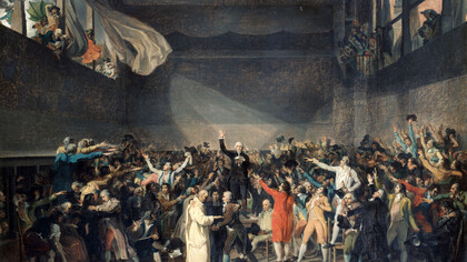 Jacques-Louis David, Juramento del juego de pelota