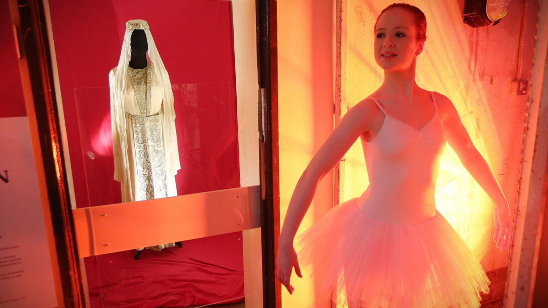 Belfast ballerina Jane Maguire pictured at the opening of the premiere. Photo by: Kevin Boyes